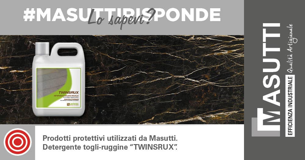 Prodotti utilizzati da Masutti detergente togli-ruggine Lantania