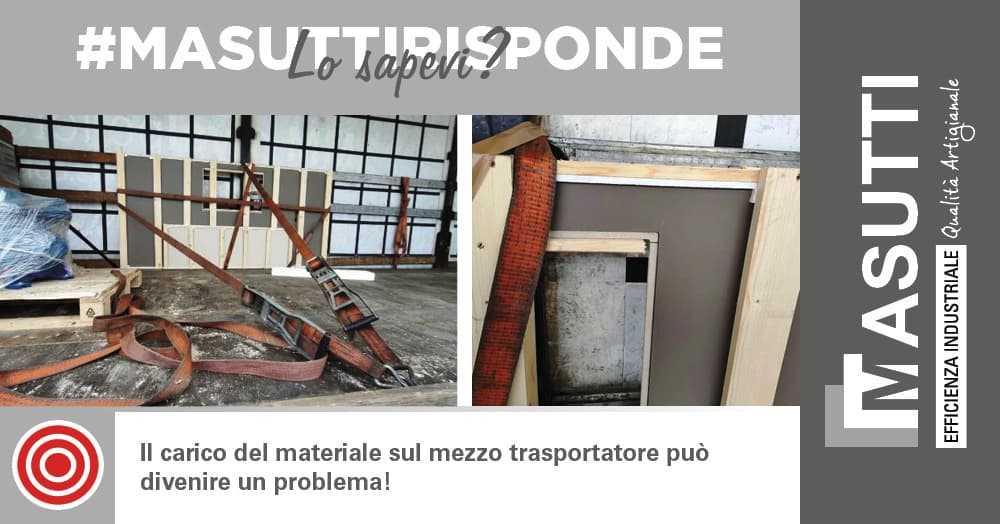 Il carico del materiale sul mezzo trasportatore può divenire un problema