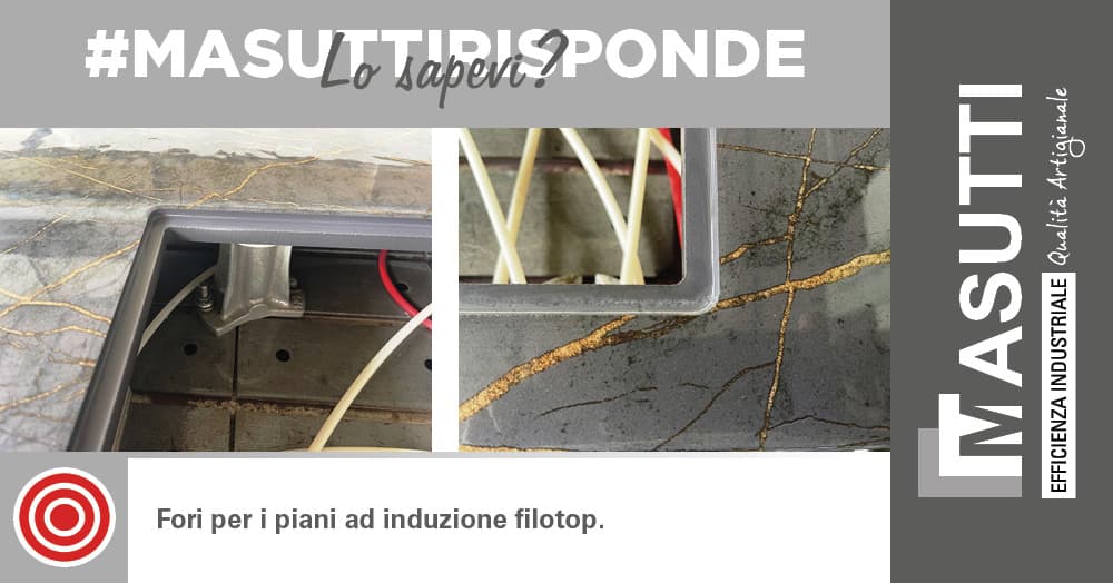 Fori per i piani ad induzione filotop