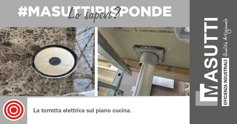 La torretta elettrica sul piano cucina