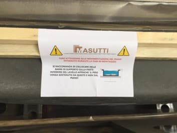 Peso dei lavelli ricostruiti in ceramica 12 mm